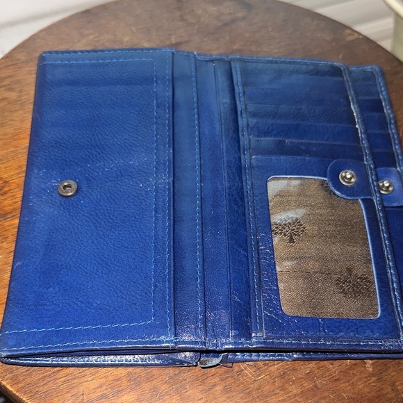 Mulberry Royal Blue Leather Clutch - Picture 4 of 6